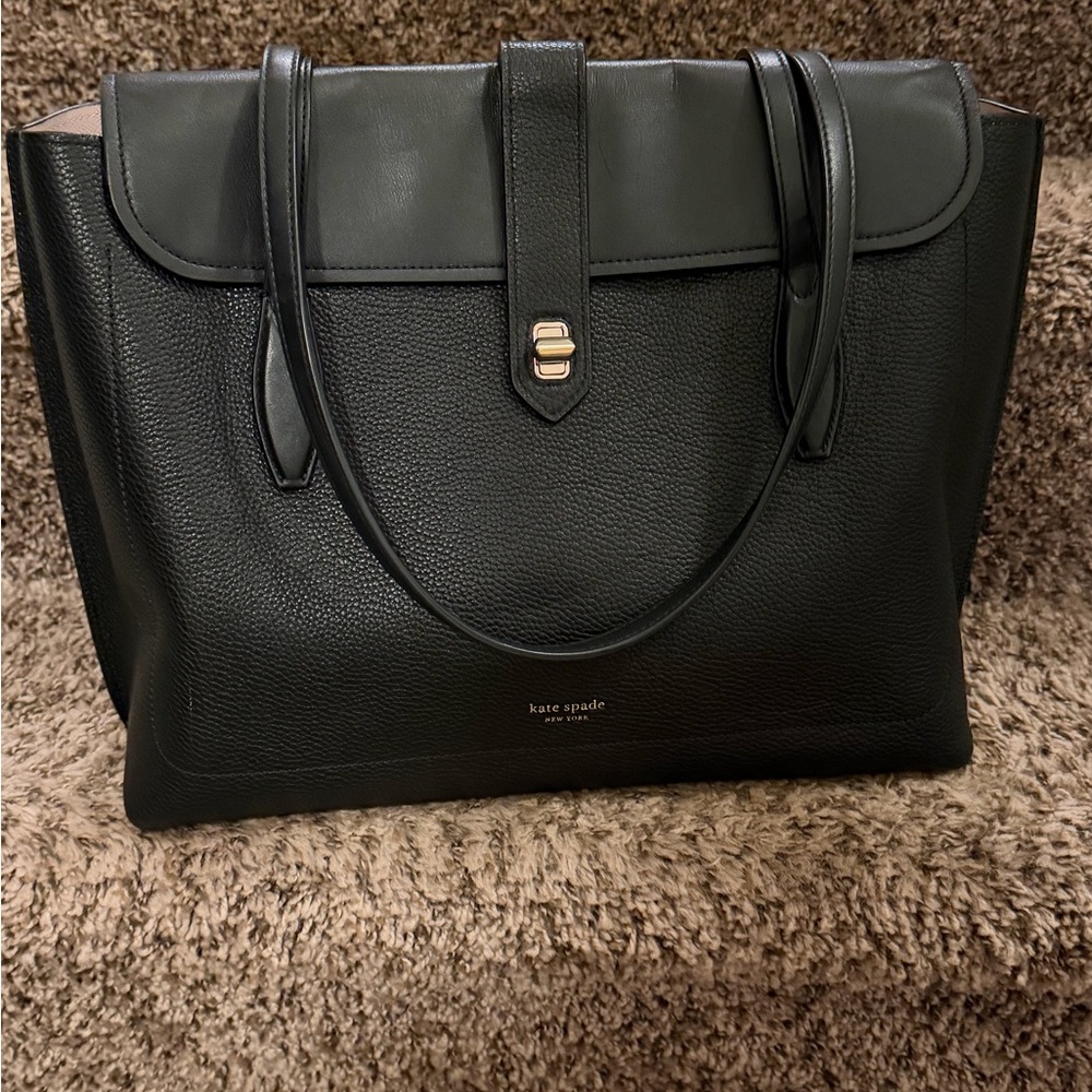 Kate Spade Black Essential Large Work Tote